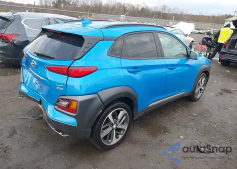 2019 Hyundai Kona Ultimate from USA, damaged, VIN KM8K5CA55KU331430